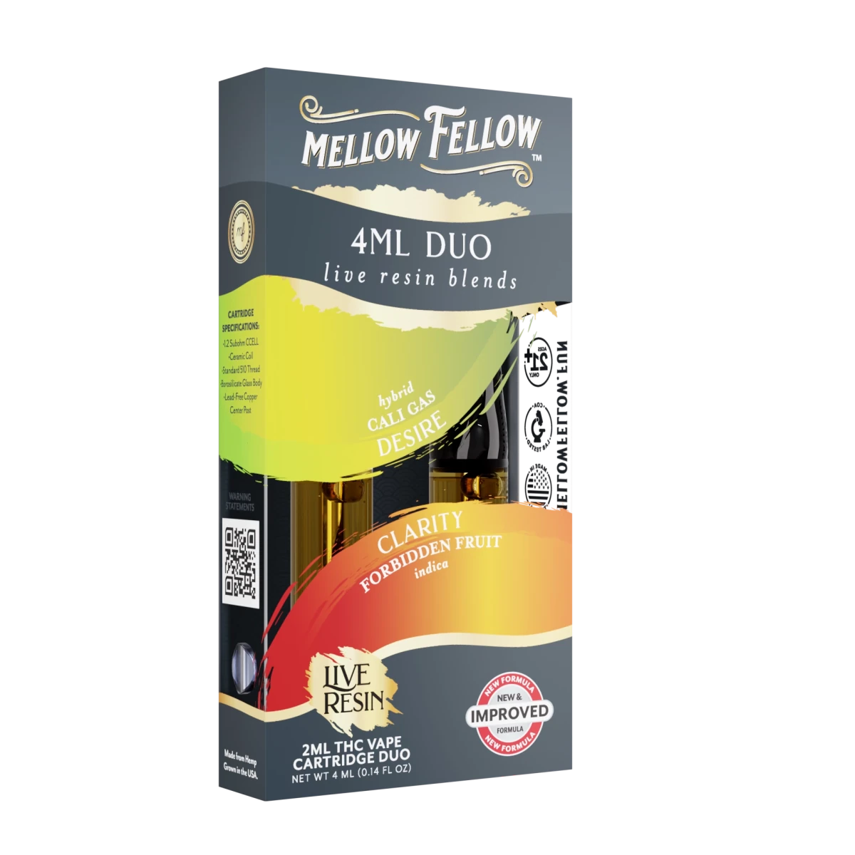 Desire - Cali Gas (Hybrid) & Clarity - Forbidden Fruit (Indica) - Live Mellow Fellow Desire - Cali Gas (Hybrid) & Clarity - Forbidden Fruit (Indica) - Live Mellow Fellow