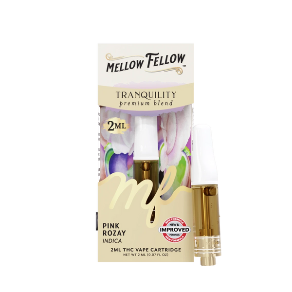 Tranquility Blend 2ml Vape Cartridge - Pink Rozay (Indica) Tranquility Blend 2ml Vape Cartridge - Pink Rozay (Indica)