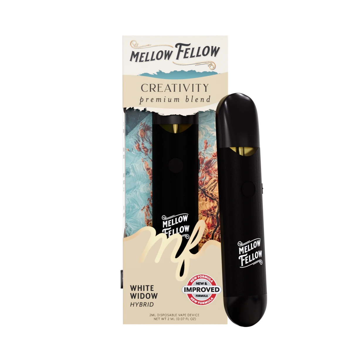 blue moon hemp cbd live resin disposable vape white widow Creativity Blend 2ml Disposable Vape