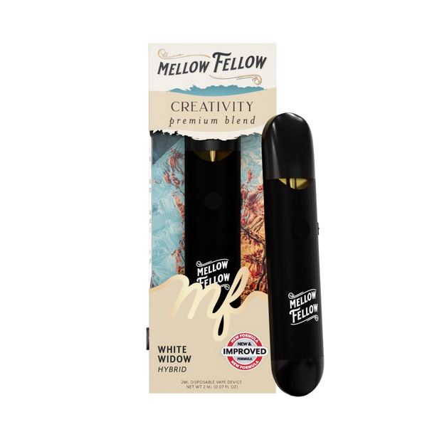 Creativity Blend 2ml Disposable Vape - White Widow (Hybrid) Creativity Blend 2ml Disposable Vape - White Widow (Hybrid)