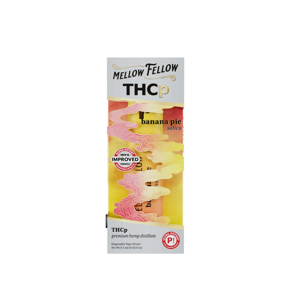 THCp 0.5g Disposable Vape - Banana Pie (Sativa) THCp 0.5g Disposable Vape - Banana Pie (Sativa)