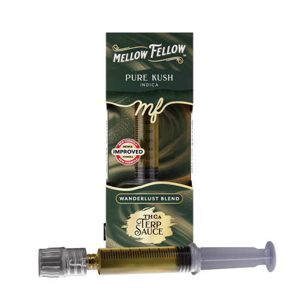 Wanderlust Blend - Terp Sauce 2ml Syringe - Pure Kush (Indica) Wanderlust Blend - Terp Sauce 2ml Syringe - Pure Kush (Indica)