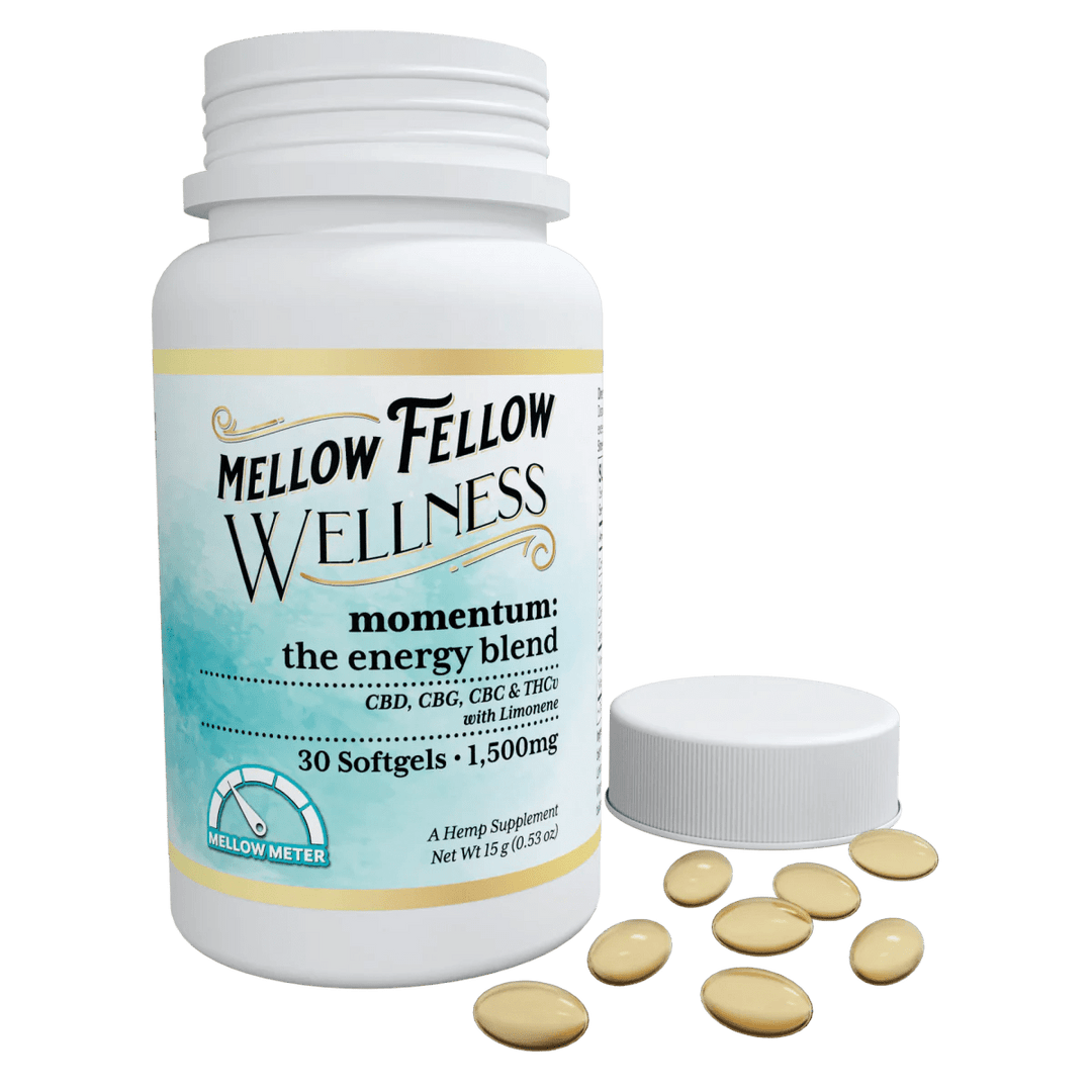 The Energy Blend Softgels - 1500mg - Mellow Fellow