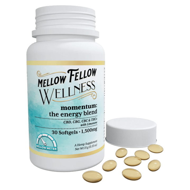 The Energy Blend Softgels - 1500mg - Mellow Fellow
