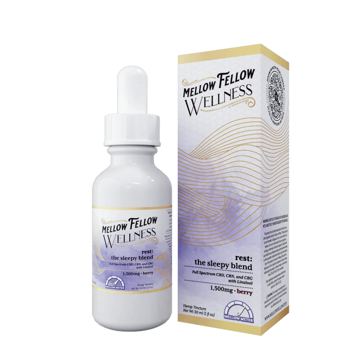 The Rest Blend CBD Tincture - 1500mg - Berry - Mellow Fellow