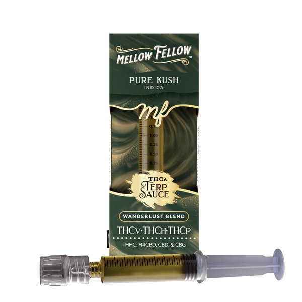 Wanderlust Blend - Terp Sauce 2ml Syringe - Pure Kush (Indica) Wanderlust Blend - Terp Sauce 2ml Syringe - Pure Kush (Indica)