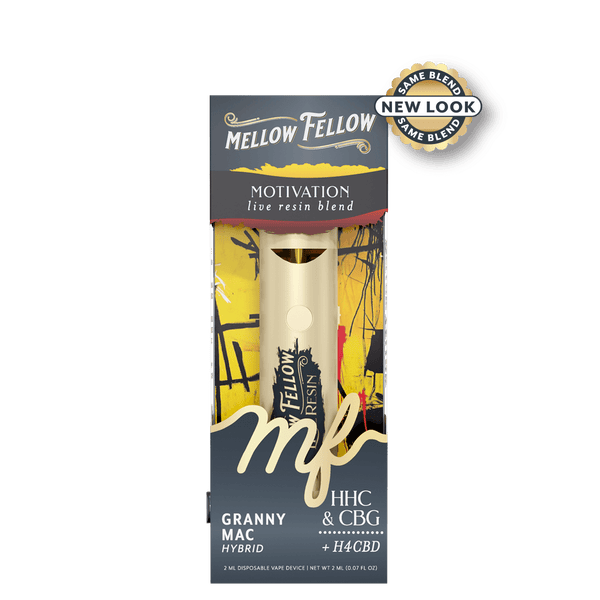 Motivation Blend 2ml Live Resin Disposable Vape - Granny Mac (Hybrid) Motivation Blend 2ml Live Resin Disposable Vape - Granny Mac (Hybrid)