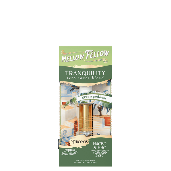 Tranquility Blend - Terp Sauce 2ml Vape Cartridge - Green Goddess (Indica Dom) Tranquility Blend - Terp Sauce 2ml Vape Cartridge - Green Goddess (Indica Dom)