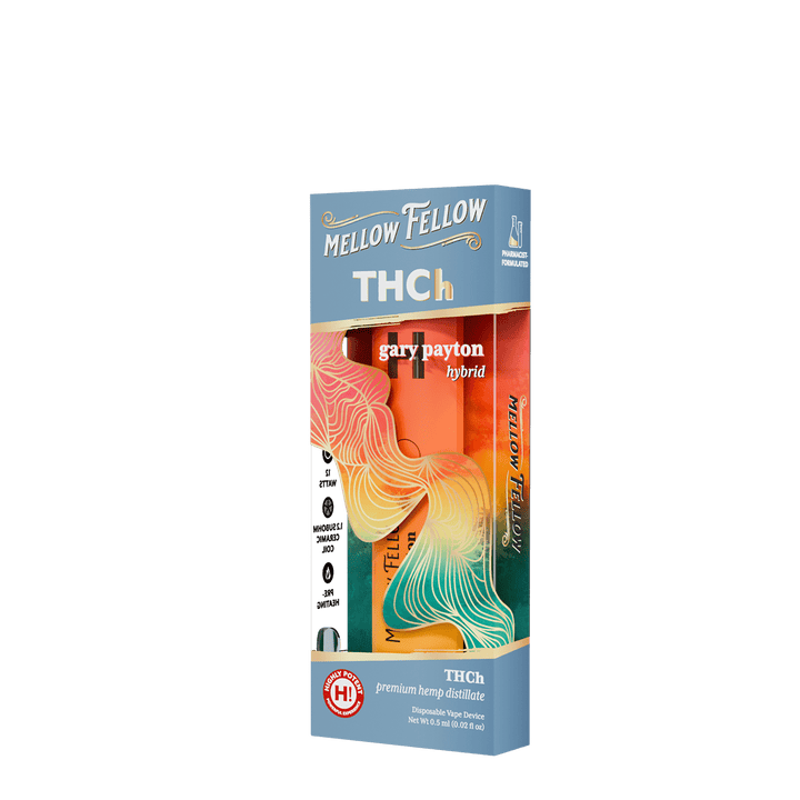 THCh 0.5g Disposable Vape - Gary Payton (Hybrid) - Mellow Fellow