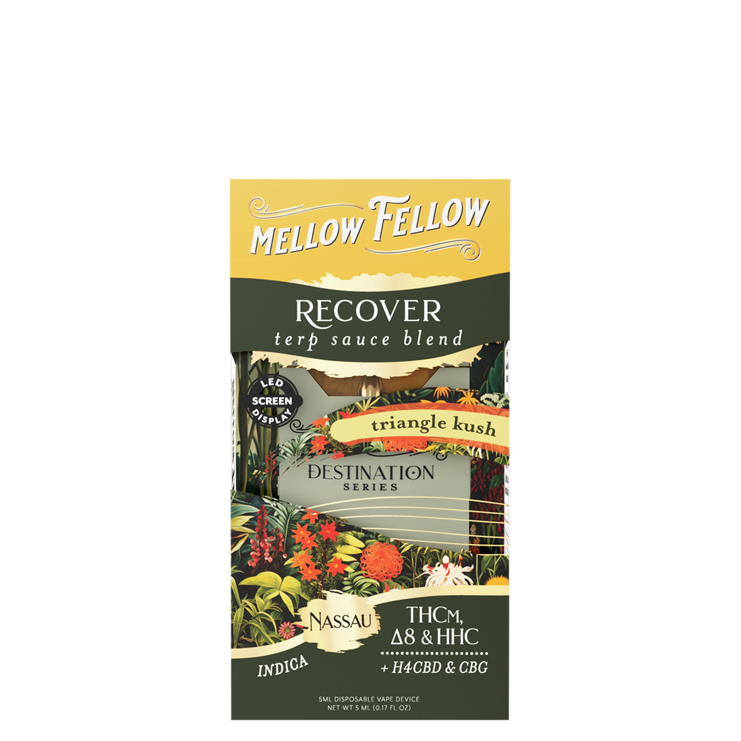 Recover Blend Nassau - Terp Sauce 5ml Disposable Vape - Triangle Kush (Indica)