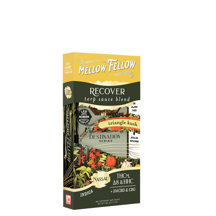 Recover Blend Nassau - Terp Sauce 5ml Disposable Vape - Triangle Kush (Indica) - Mellow Fellow