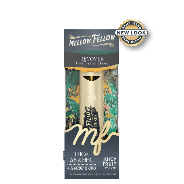 Recover Blend 2ml Live Resin Disposable Vape - Juicy Fruit (Hybrid) Recover Blend 2ml Live Resin Disposable Vape - Juicy Fruit (Hybrid)