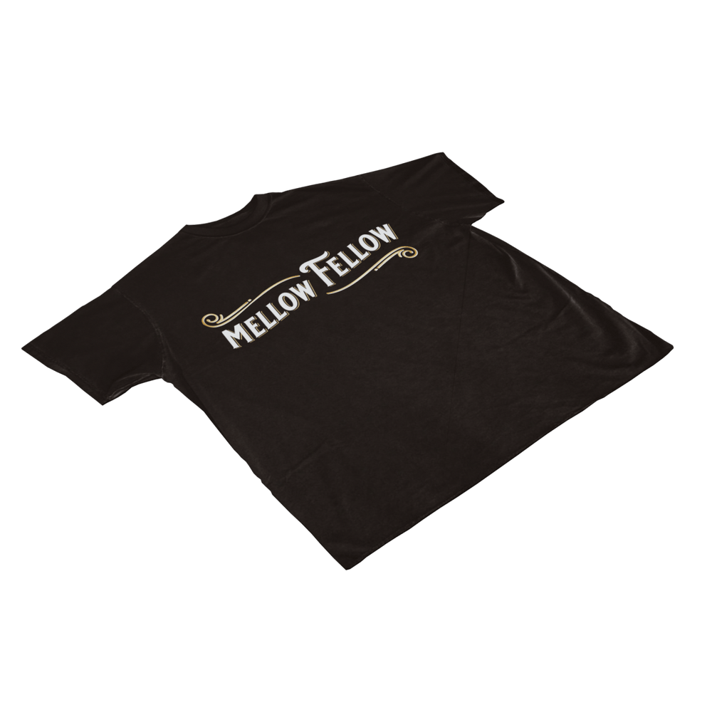 Mellow Fellow Black Logo T - Shirt - Mellow Fellow