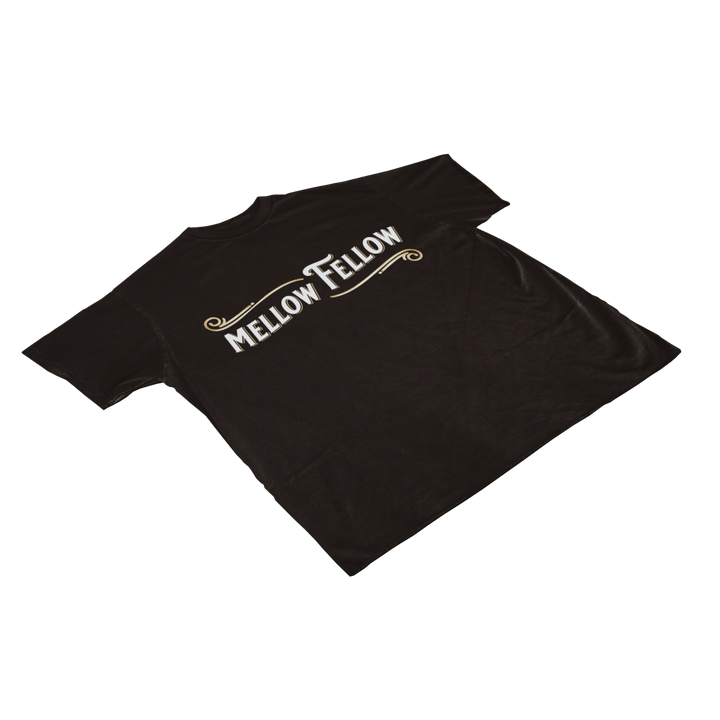 Mellow Fellow Black Logo T - Shirt - Mellow Fellow