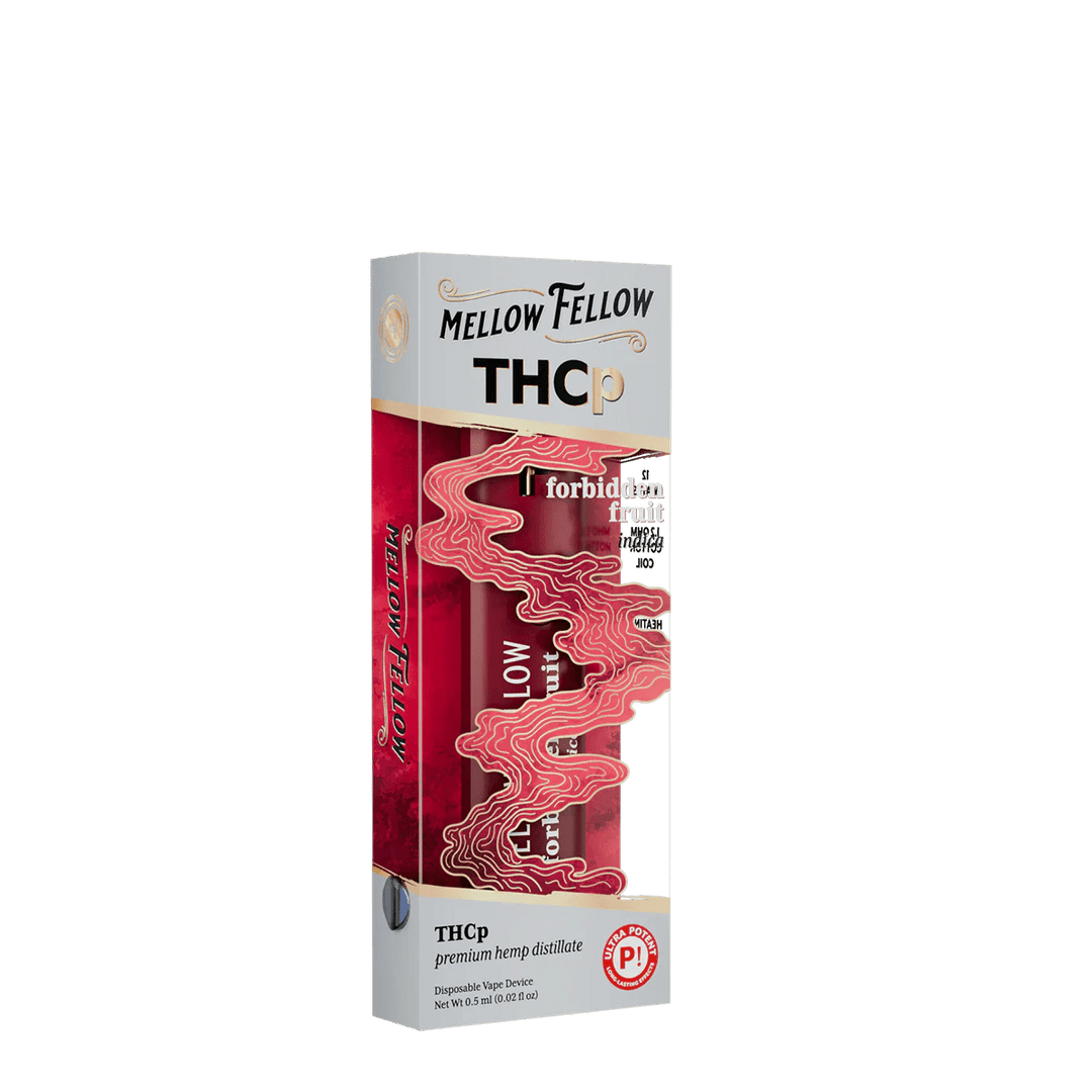 THCp 0.5g Disposable Vape - Forbidden Fruit (Indica) - Mellow Fellow