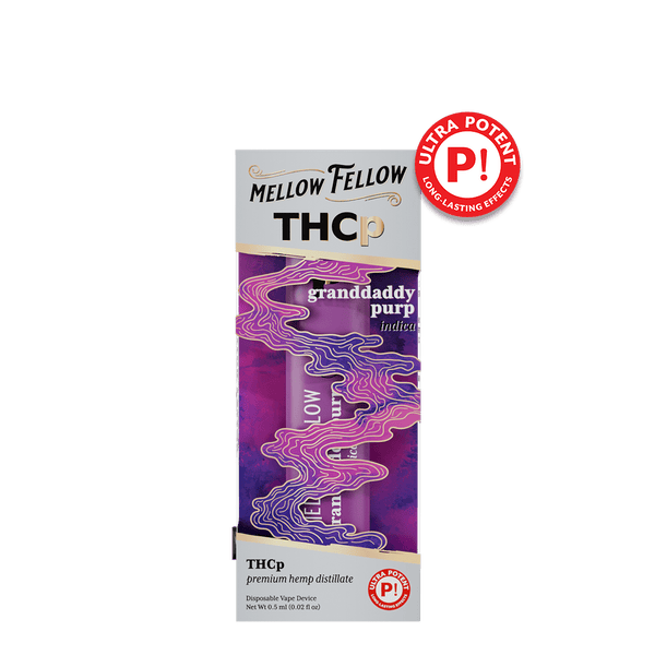 THCp 0.5g Disposable Vape - Granddaddy Purp (Indica) THCp 0.5g Disposable Vape - Granddaddy Purp (Indica)