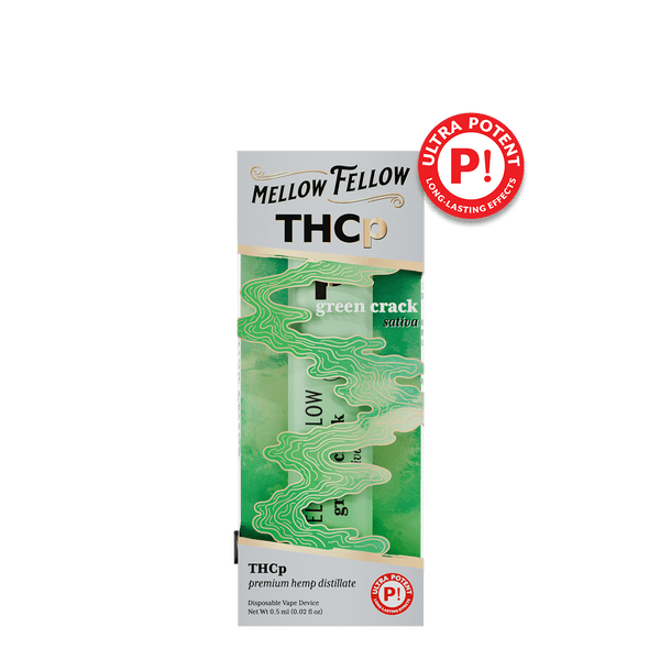 THCp 0.5g Disposable Vape - Green Crack (Sativa) THCp 0.5g Disposable Vape - Green Crack (Sativa)
