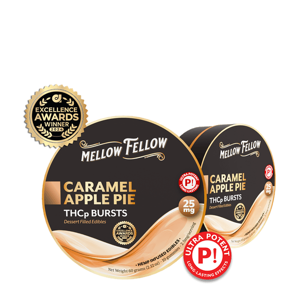 THCp Bursts Edibles - Caramel Apple Pie - 25mg THCp Bursts Edibles - Caramel Apple Pie - 25mg