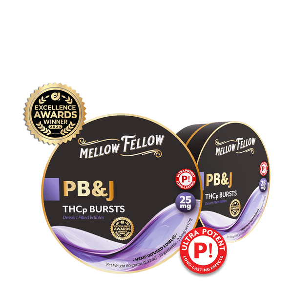 THCp Bursts Edibles - PB&J - 25mg THCp Bursts Edibles - PB&J - 25mg
