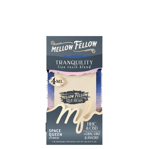 Tranquility Blend 4ml Live Resin Disposable Vape - Space Queen (Hybrid) Tranquility Blend 4ml Live Resin Disposable Vape - Space Queen (Hybrid)