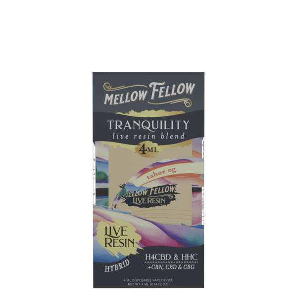 Tranquility Blend 4ml Live Resin Disposable Vape - Tahoe OG (Hybrid) Tranquility Blend 4ml Live Resin Disposable Vape - Tahoe OG (Hybrid)