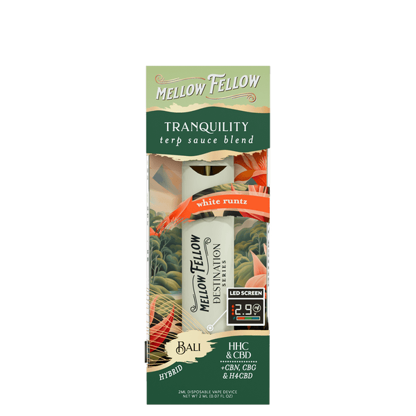 Tranquility Blend - Terp Sauce 2ml Disposable Vape - White Runtz (Hybrid) Tranquility Blend - Terp Sauce 2ml Disposable Vape - White Runtz (Hybrid)