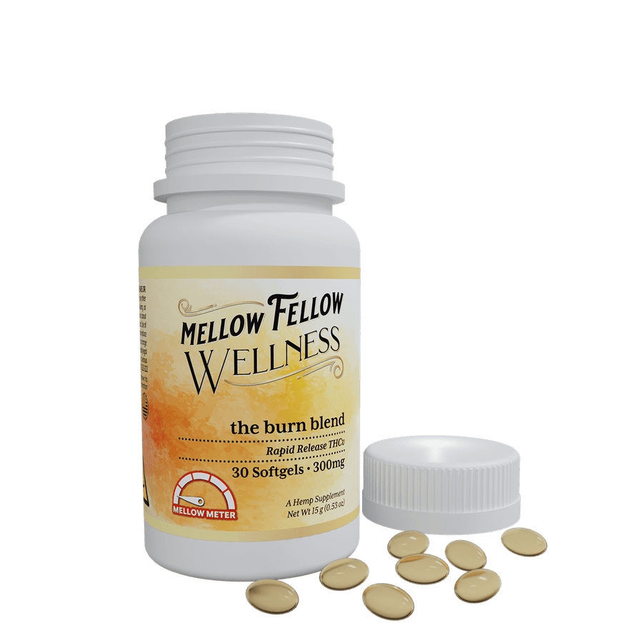 The Burn Blend Softgels - 300mg - Mellow Fellow