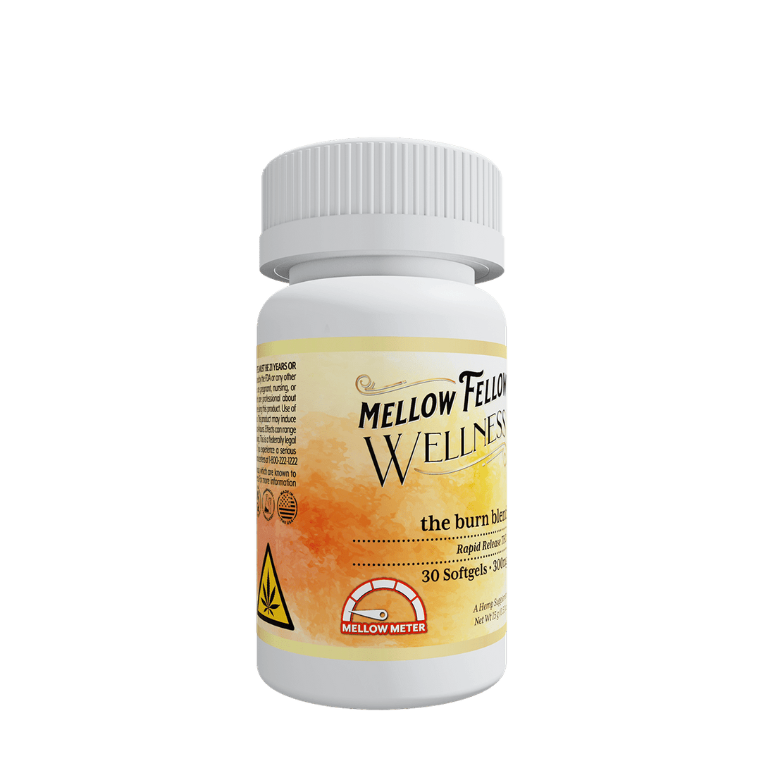 The Burn Blend Softgels - 300mg - Mellow Fellow