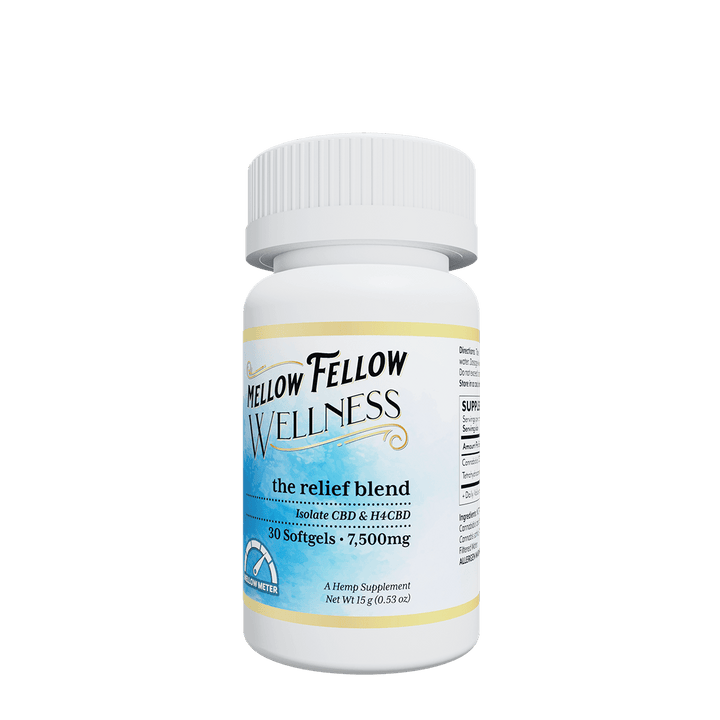 The Relief Blend Softgels - 7500mg - Mellow Fellow