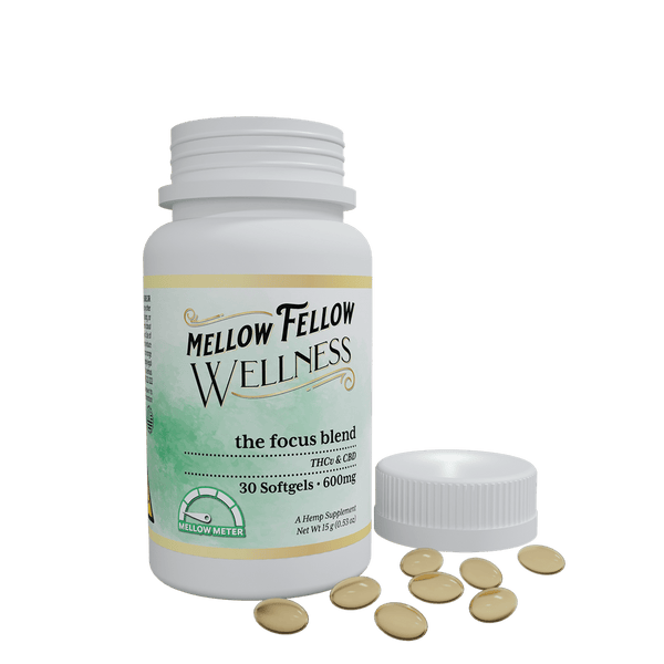 The Focus Blend Softgels - 600mg The Focus Blend Softgels - 600mg