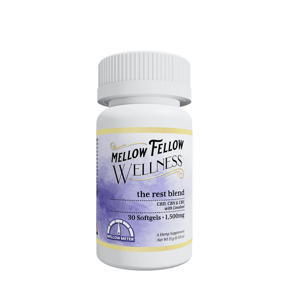 The Rest Blend Softgels - 1500mg - Mellow Fellow