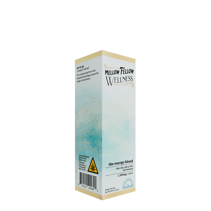 The Energy Blend CBD Tincture - 1500mg - Mint - Mellow Fellow