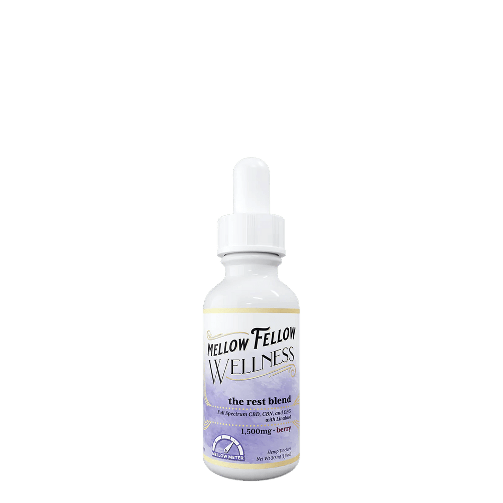 The Rest Blend CBD Tincture - 1500mg - Berry - Mellow Fellow