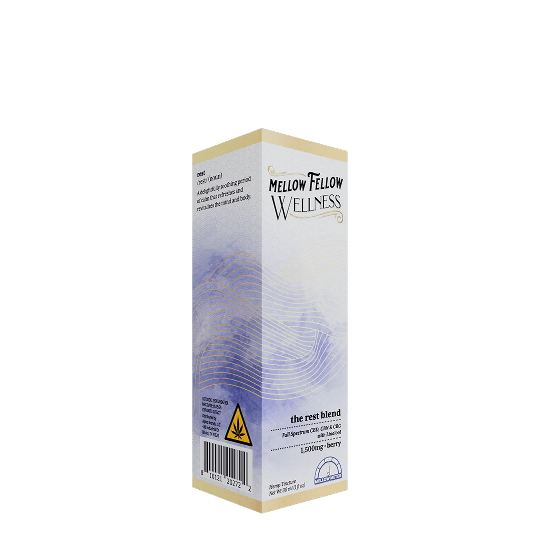 The Rest Blend CBD Tincture - 1500mg - Berry - Mellow Fellow