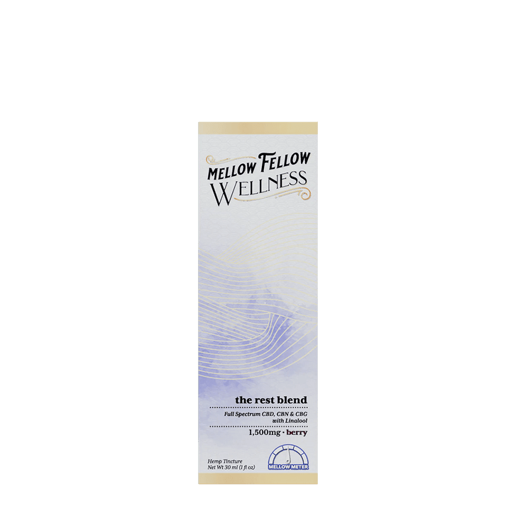 The Rest Blend CBD Tincture - 1500mg - Berry - Mellow Fellow
