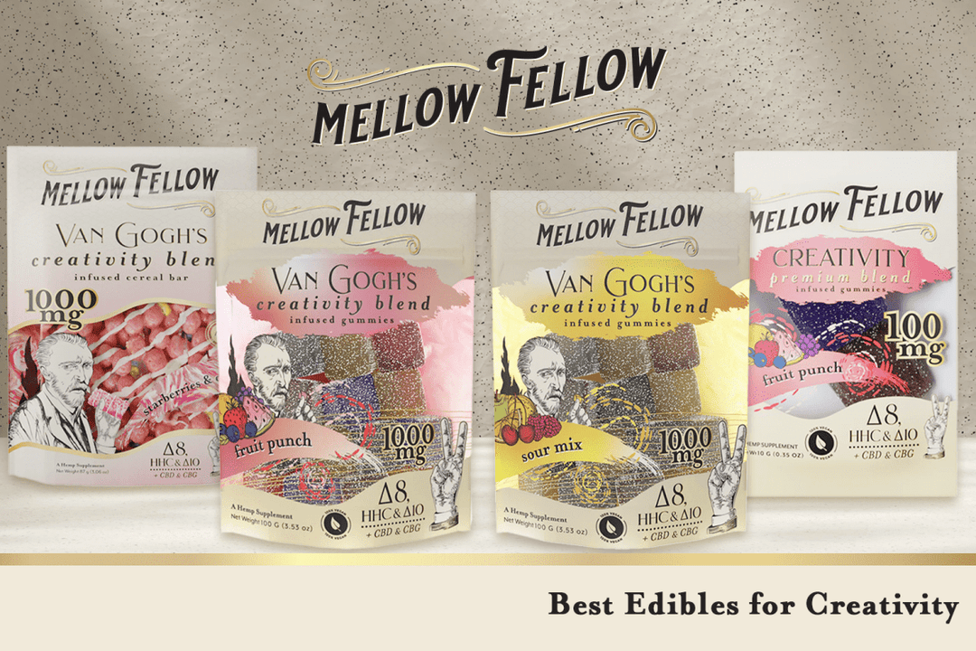 Best Edibles for Creativity - Mellow Fellow