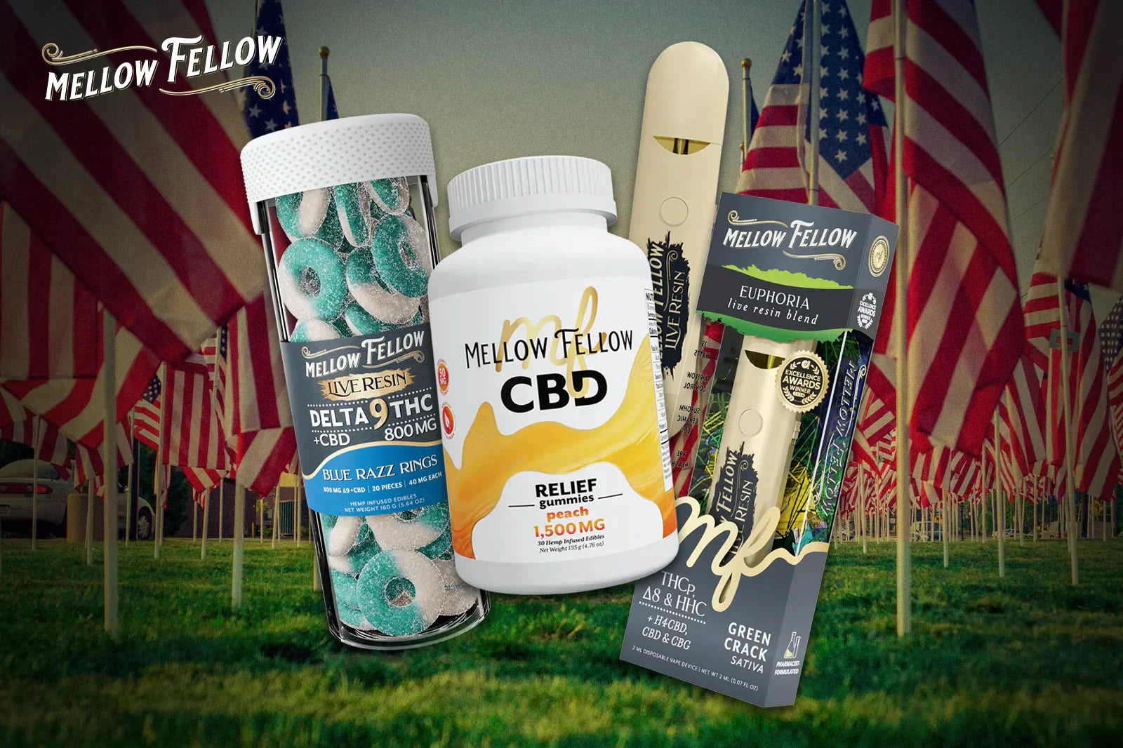 Veterans Day 2025: Cannabinoid Wellness for Stress & Sleep - Mellow Fellow