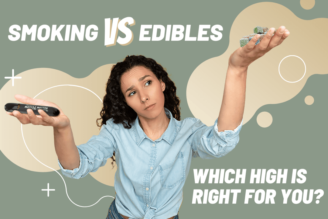 Smoking vs Edibles - Which High Is Right For You? - Mellow Fellow