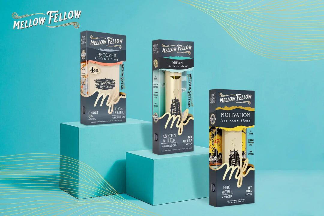 Mellow Fellow live resin vapes