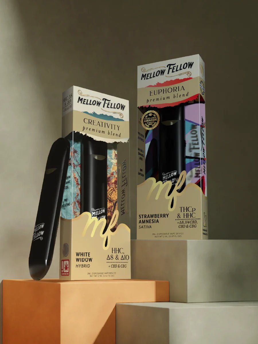 2ml Premium Blend Disposable Vapes - Mellow Fellow
