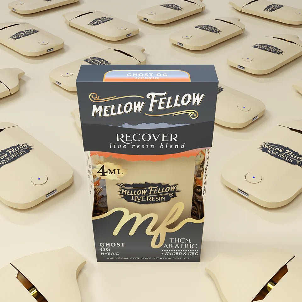 4ml Live Resin Disposable Vapes - Mellow Fellow