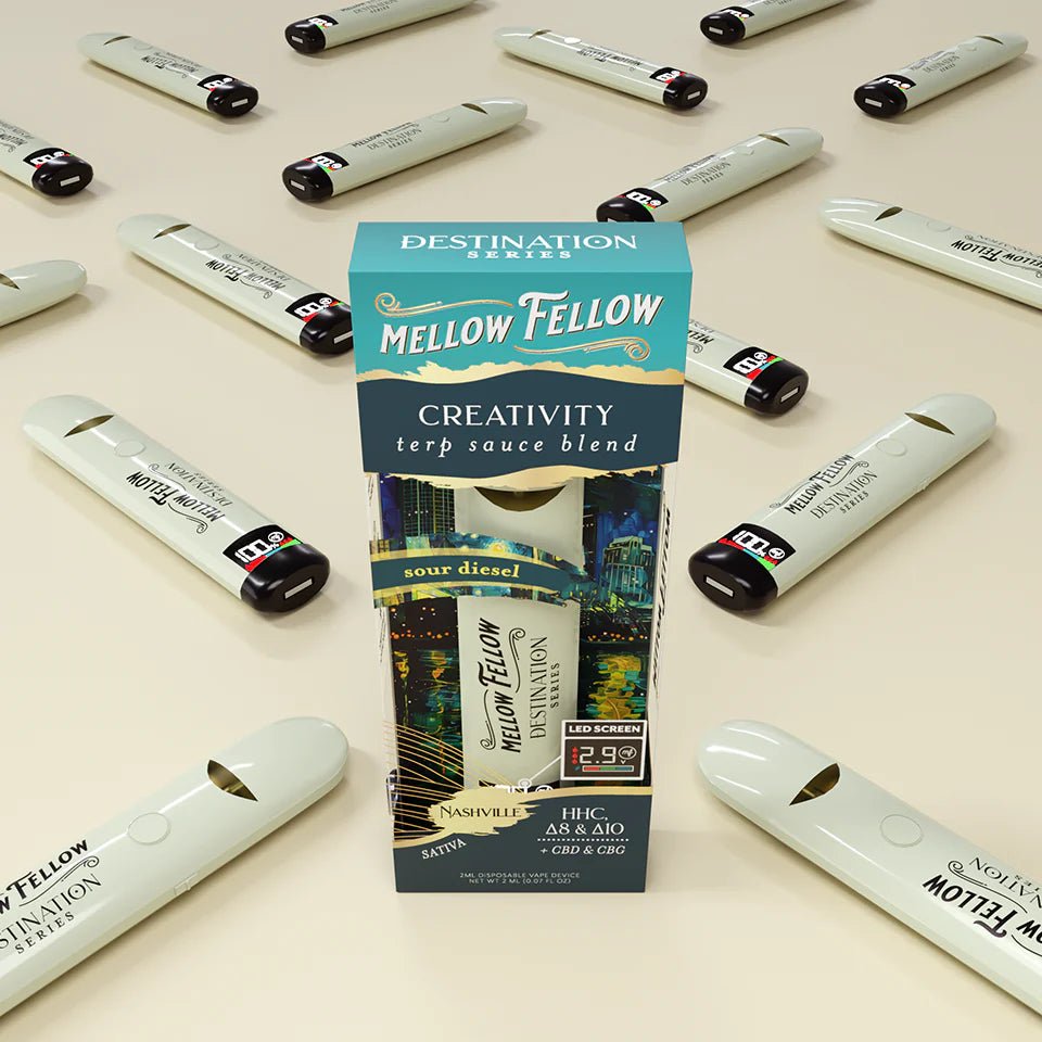 2ml Destinations Terp Sauce Disposable Vapes - Mellow Fellow