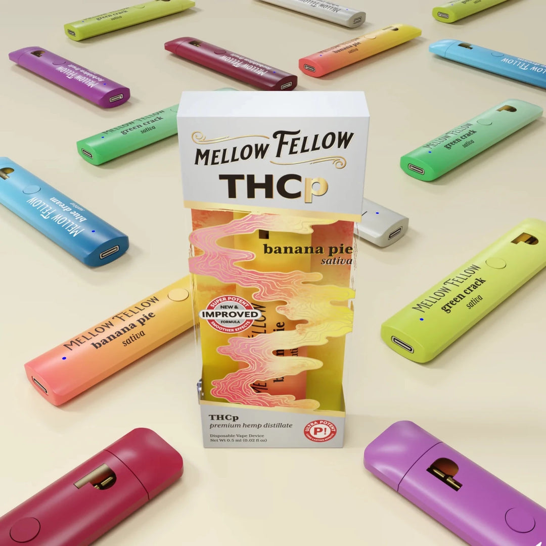 THCp 0.5g Disposable Vapes - Mellow Fellow