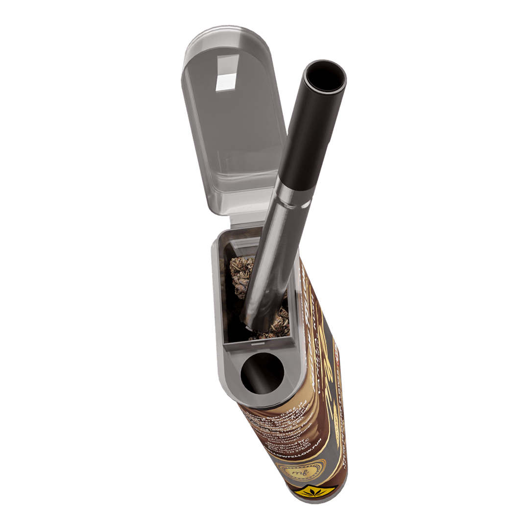 THCp Flower 3.5g Exotic Jar + One Hitter - Vanilla Kush (Indica)