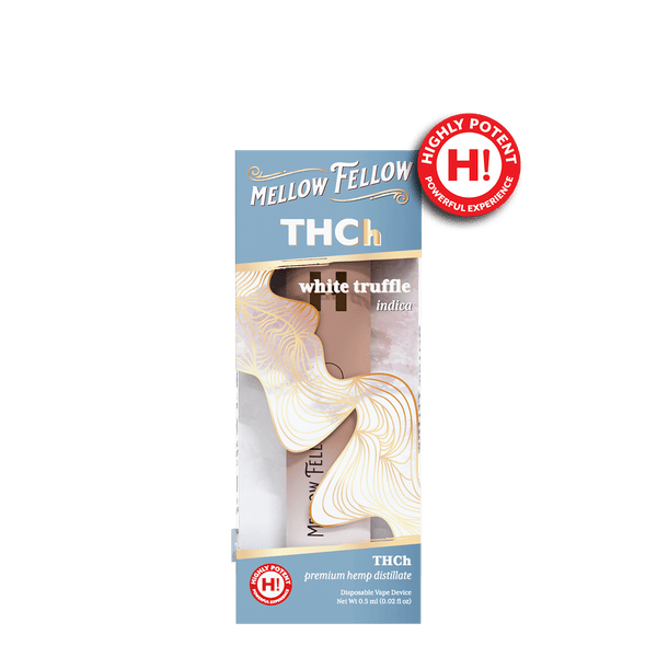 THCh 0.5g Disposable Vape - White Truffle (Indica)