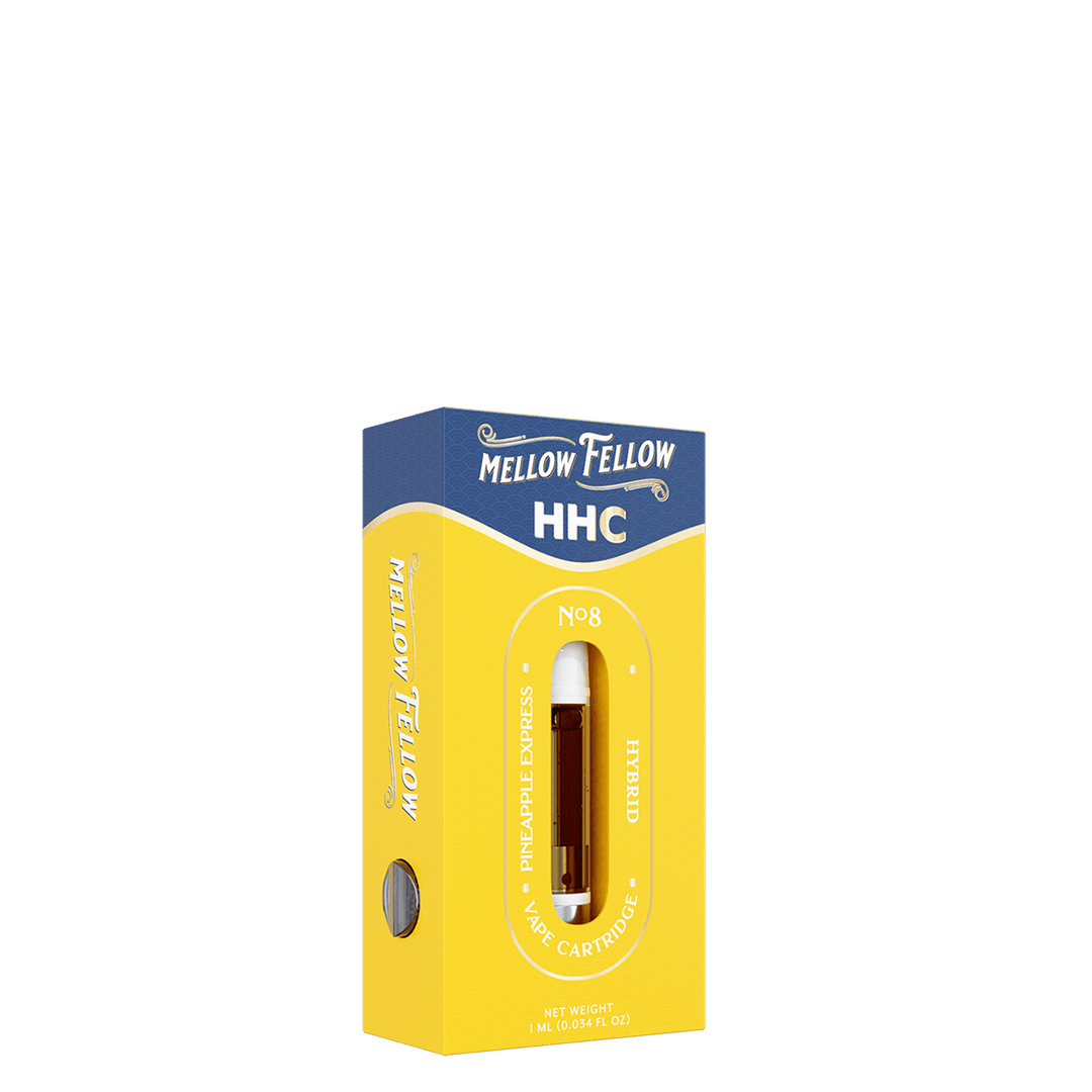 HHC 1ml Vape Cartridge - Pineapple Express (Hybrid) - Mellow Fellow