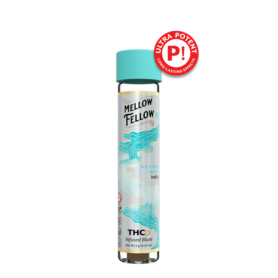 THCp 2g Infused Blunt - Ice Cream Mintz (Indica) - Mellow Fellow
