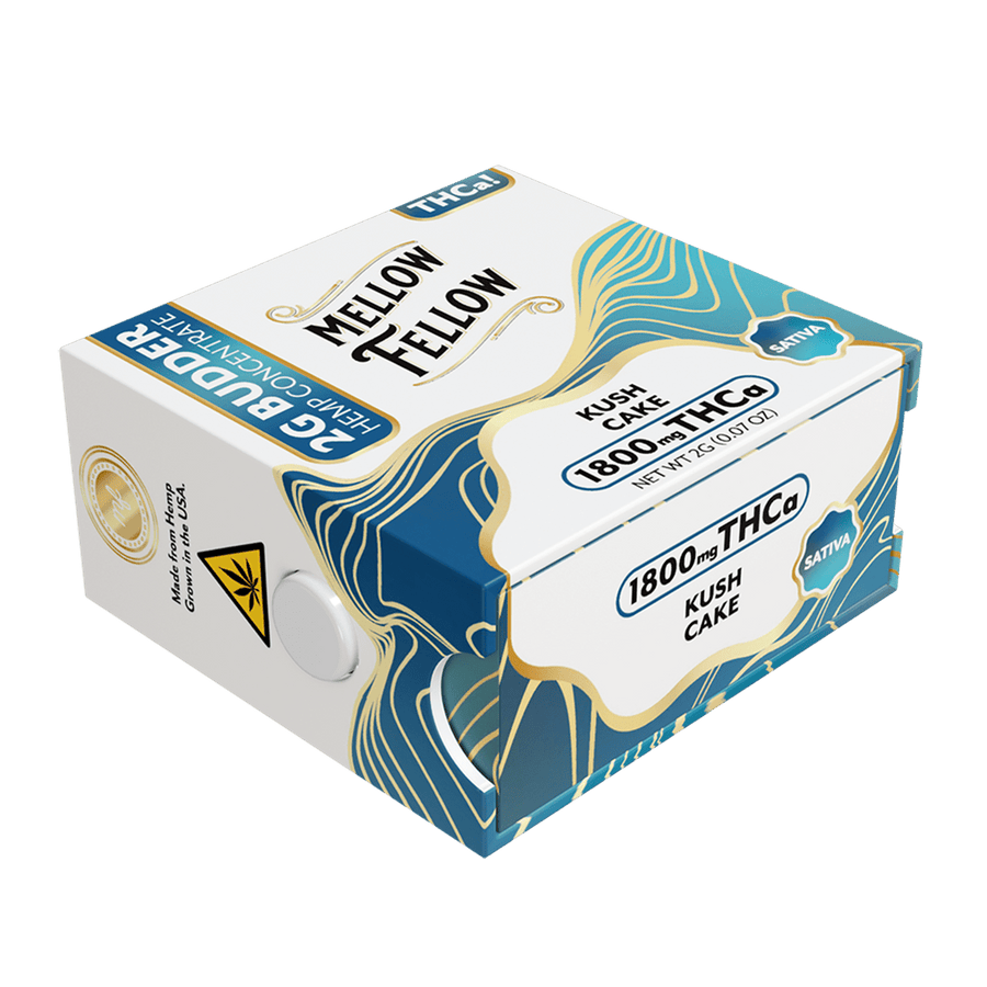 THCa 2g Budder Jar - Kush Cake (Sativa) - Mellow Fellow