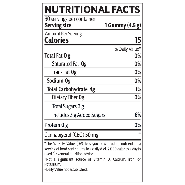 Happy CBG Gummies - 1500mg - Green Apple - Mellow Fellow