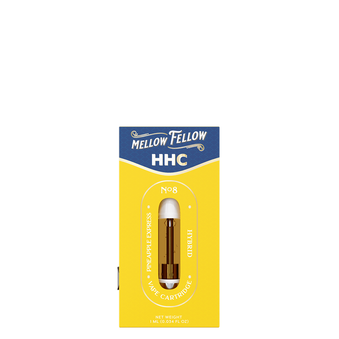 HHC 1ml Vape Cartridge - Pineapple Express (Hybrid) - Mellow Fellow